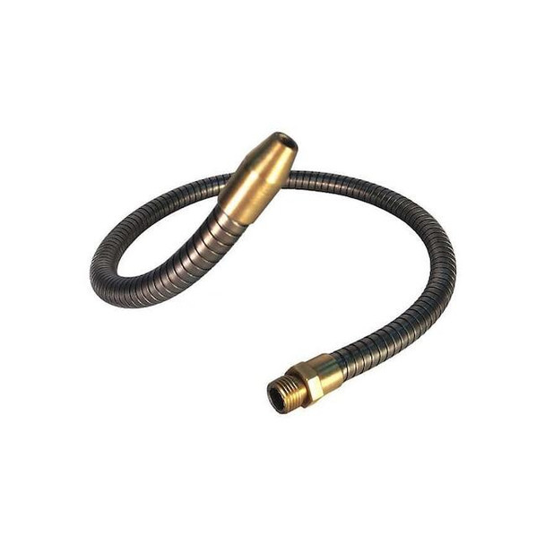 Sealflex Coolant Hose, 1/4 in.Pipe, 15 in.L, Gray 04-15-M-N