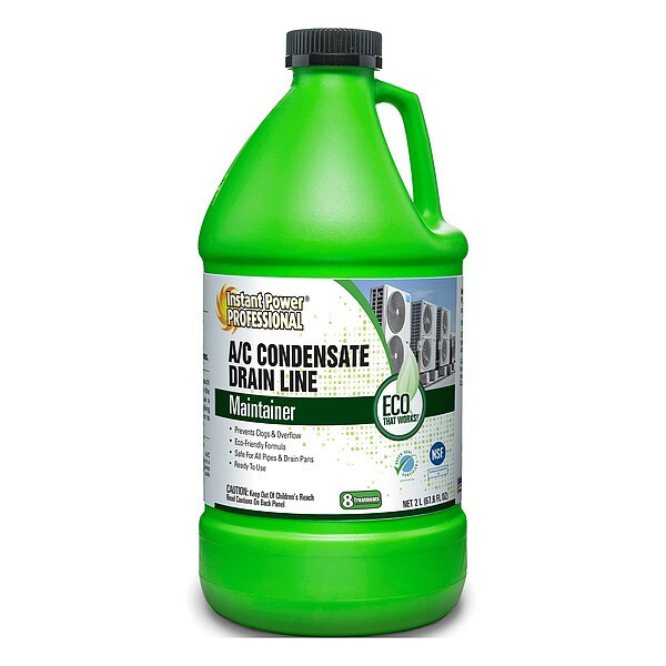 Instant Power Professional A/C Condensate Drain Line Maintainer,2 L 8850