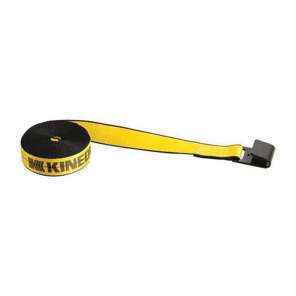 Kinedyne Winch Strap,with Flat Hook,2"X27ft., 222720