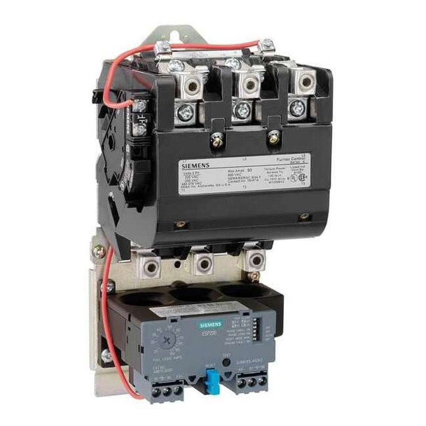 NEMA Magnetic Motor Starter, Non-Reversing, 1NO, 120V-240V AC, 3 P, Screw