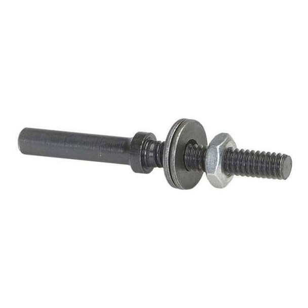 Norton Abrasives Unitized Wheel Mandrel, 1/4 in Shank 66261015146