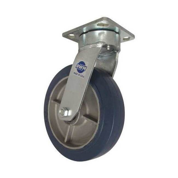 Rwm Kngpnlss Plat Cstr,Swvl,Rubr,8",1000 lb 65-RAB-0820-S-EHT-9.5