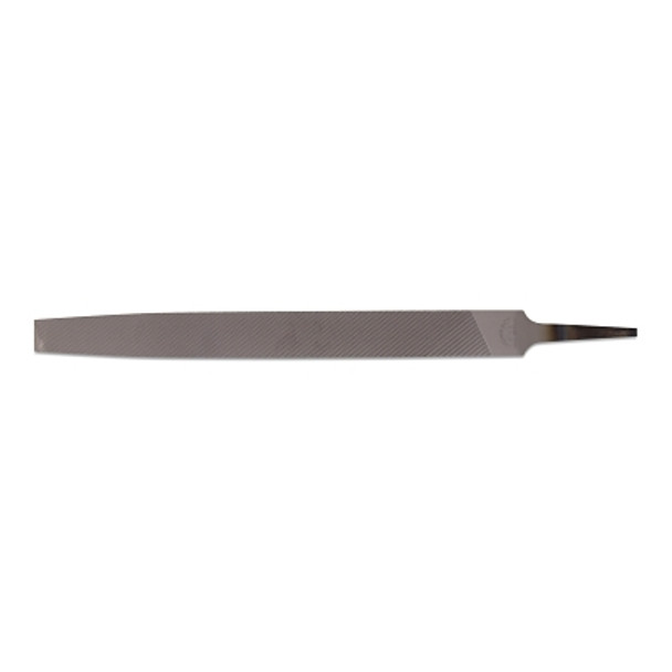 Flat Double-Cut Smooth File, 6 in
