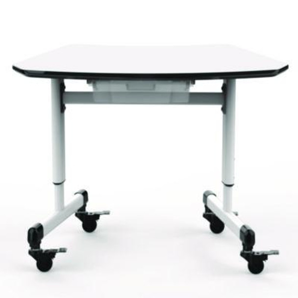 Luxor DESK,STDNT,W STORAGE,GY MBS-DESK