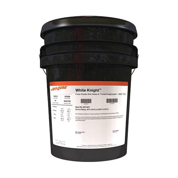 Jet-Lube Anti Seize Compound,Food,5 gal,Pail 16415