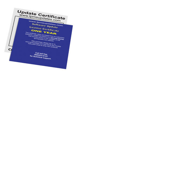 TPR One Year Update Subscription APPLIES TO:  3834, 3834EZ, 3835 KITS 3834UPD