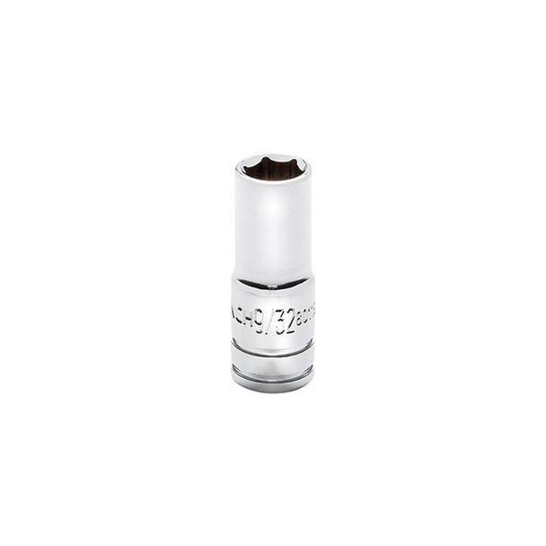 SKT MID LNGTH 1/4DR 6PT 9/32 SAE 80118S-06