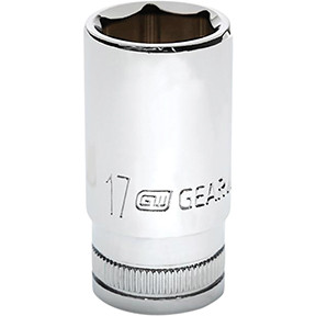 SKT MID LNGTH 3/8DR 6PT 17MM 80399S-06