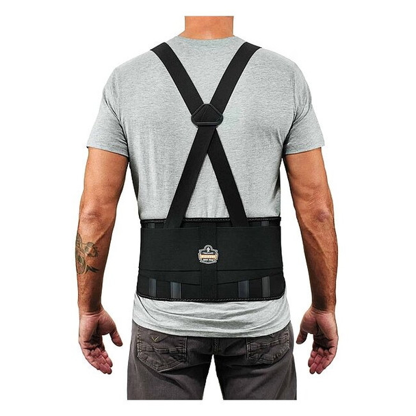 Ergodyne Elastic Back Support,Black,Elastic,4XL 1625