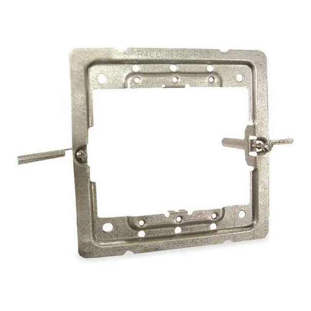 Raco Ring, Galvanized steel, Square Box Type 206RAC