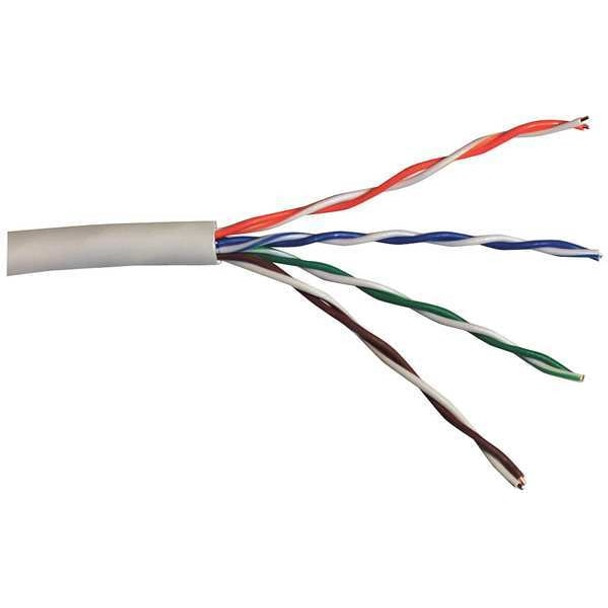 Carol Cable,Cat 5e,24 AWG,1000 ft,White CP5.30.02