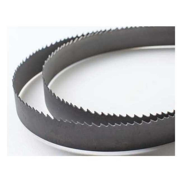 Westward Band Saw Blade, 10 ft. L, 1" W, 8/12 TPI, Bi-Metal, 0.035" Thick 46TX78