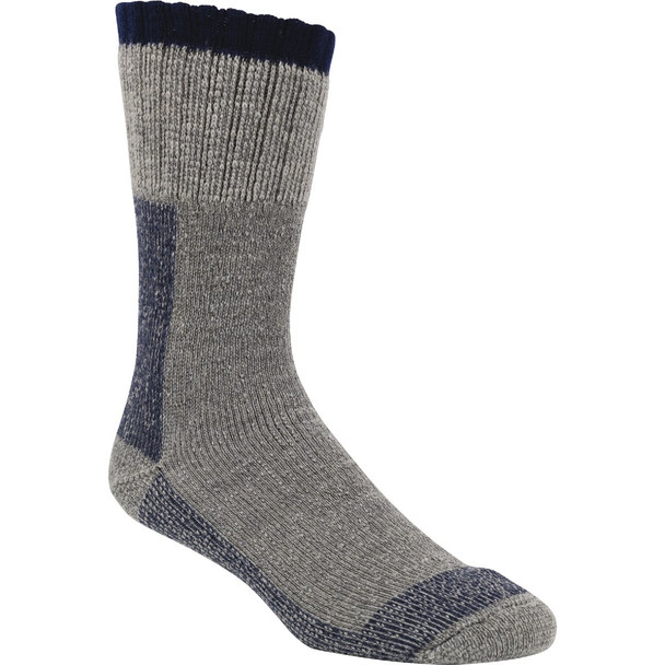 Railroad Sock Men's Navy Stripe Wool Sock 2962 NV