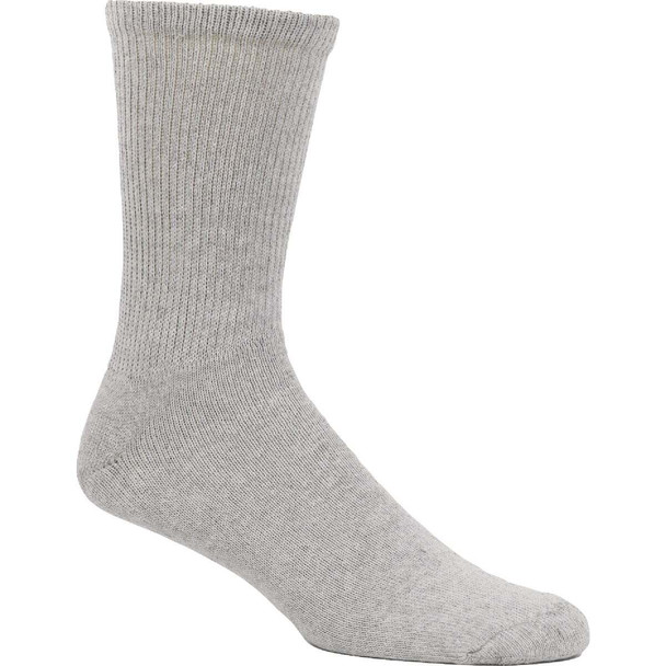Railroad Sock Bakers Dozen Men's Gray Crew Sock (13-Pack) BD12