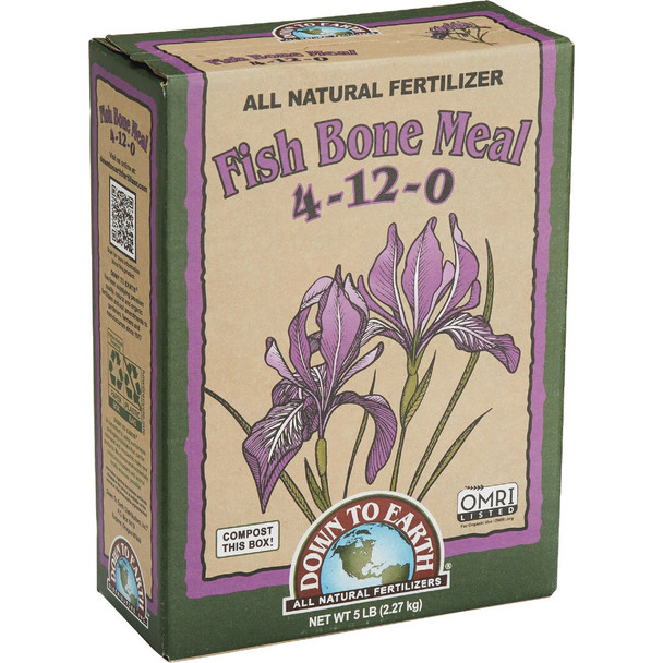 Down To Earth 5 Lb. 4-12-0 Fish Bone Meal DTE07872