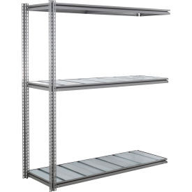Global Industrial 3 Shelf Heavy Duty Boltless Shelving Z Beam Add On 72Wx24Dx60H