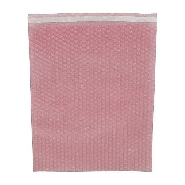 Anti-Static Bubble Bag, 18 in W, 23 in Length, 3/16 in Bubble Size, 100 PK