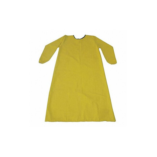 Condor Apron, PVC, Serged, 11 mil, 46 1/2 in, Yellow, S 11G029