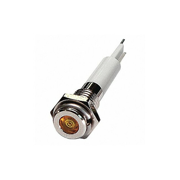 Manufacturer Varies Flush Panel Light, Yellow, 12 V DC 24M033