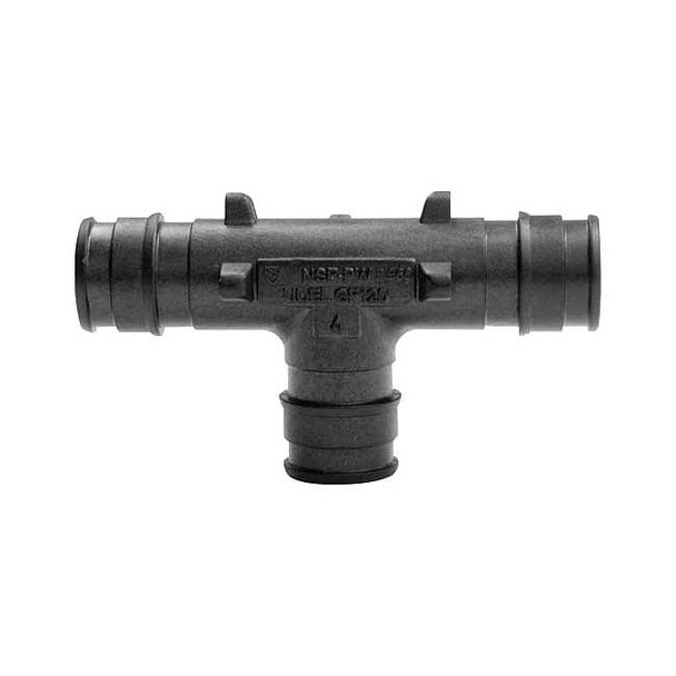 Uponor Tee, Polymer, Barbed1/2in Q4755050