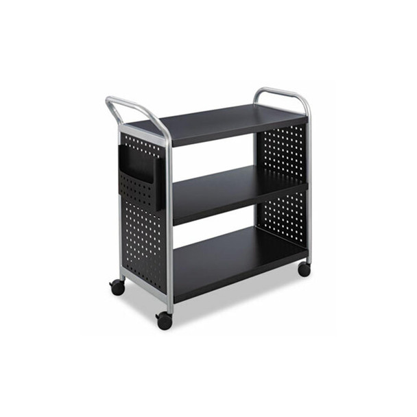 Safco® CART,UTILITY,BK 5339BL