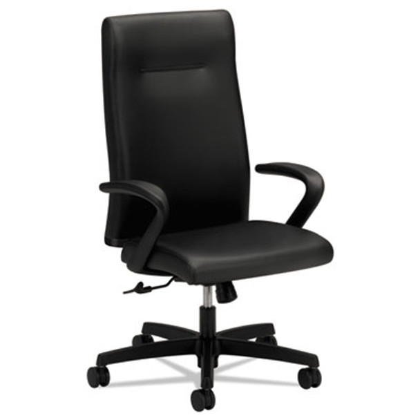 HON® CHAIR,HIGH BCK,LEATHER,BK HIEH1.F.H.U.SS11.T.SB