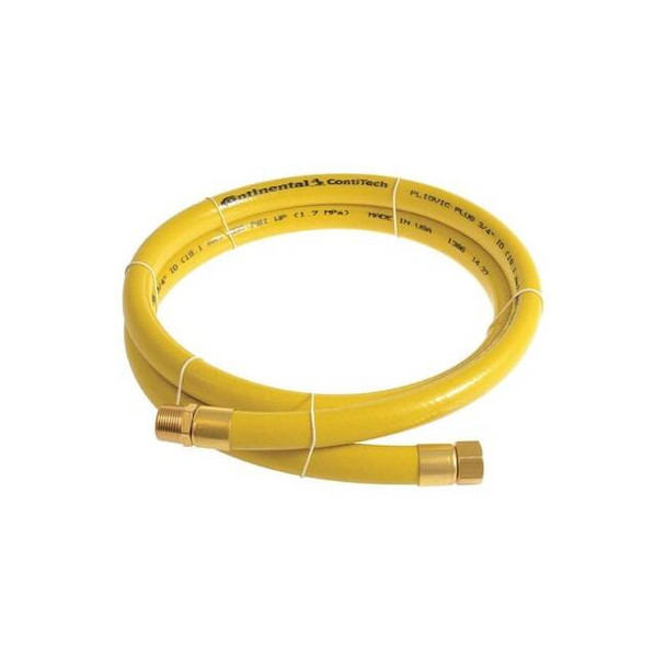 3/4" x 3 ft PVC Coupled Multipurpose Air Hose 250 psi YL