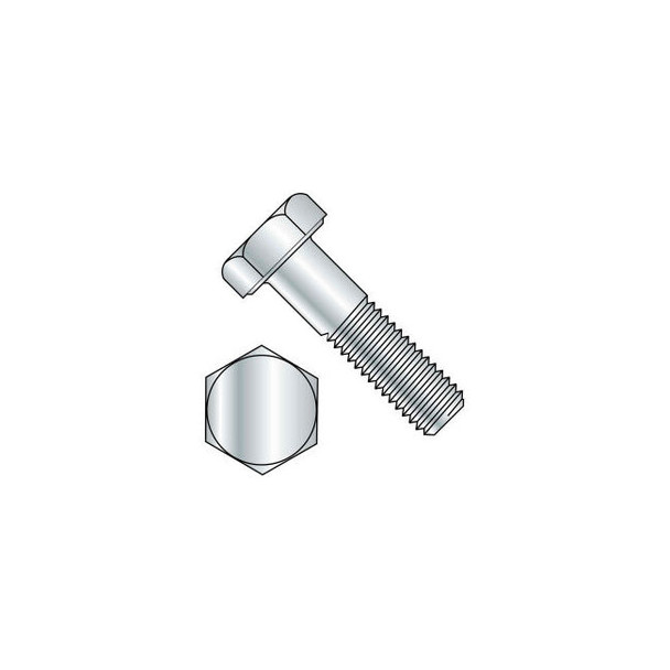 Hex Bolt - 3/8-16 x 2-1/2"" - Grade A - Steel - Zinc CR+3 - UNC - PT - A307 Pack