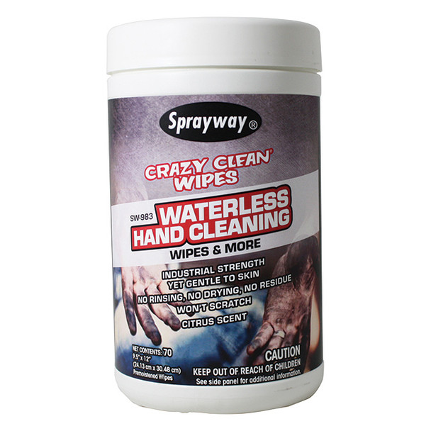 Sprayway® Crazy Clean Wipes