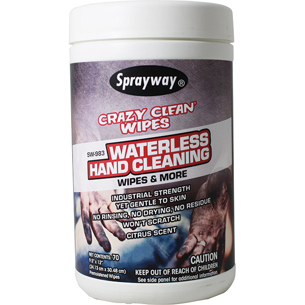 Sprayway® Crazy Clean Wipes