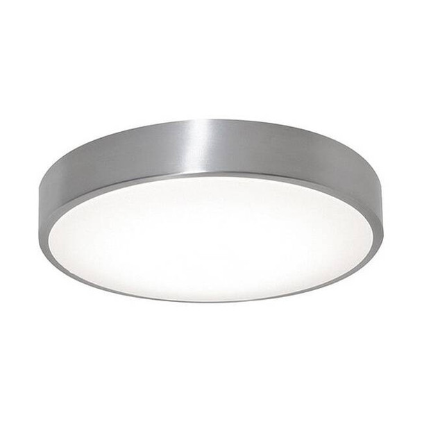 Afx LEDFlushMount,14inD,Silver,Aluminum OTVF1425LAJD1BA