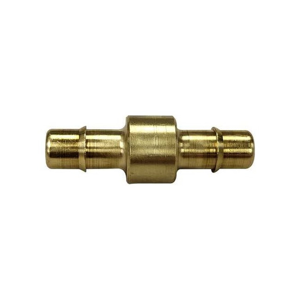 Mem-Co Straight,Brass,Barbed1/8",1/8",PK10 C3