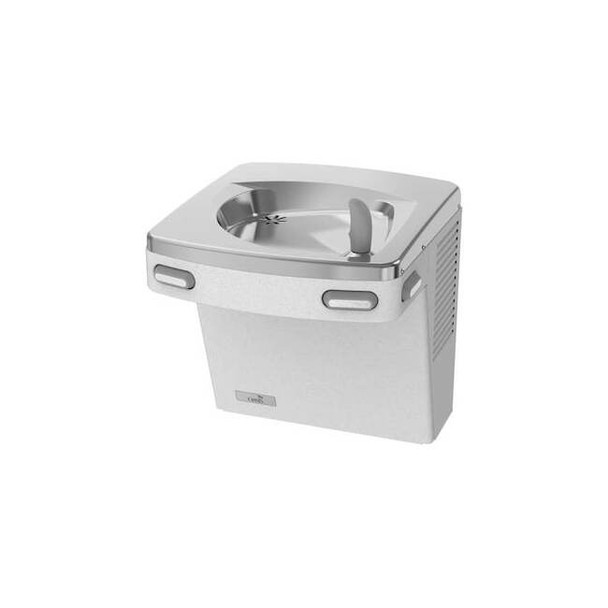 On-Wall Single Drinking Fountain, 18 5/8 in D, 17 5/8 in W
