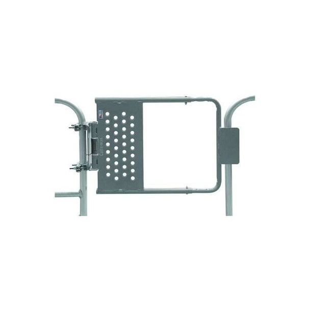 Cotterman Safety Gate,Gray,Powder Coated,Steel SG2440ZC1P1S