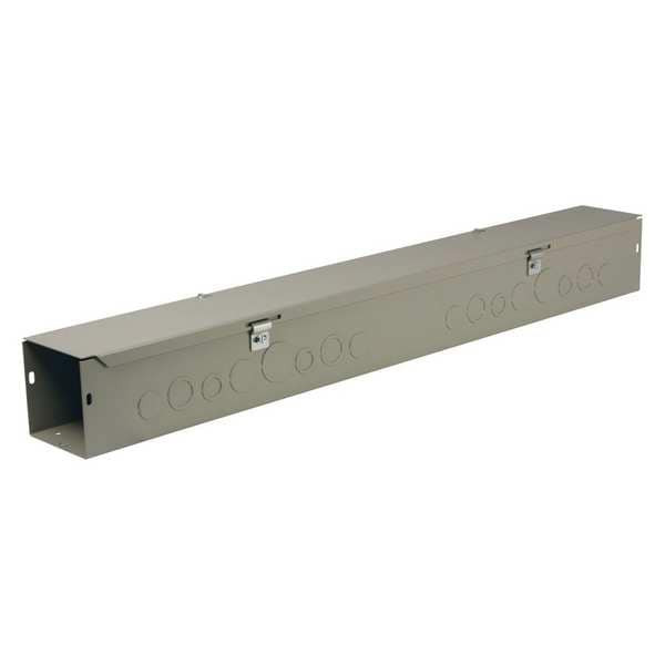 Wiegmann Straight Section Wireway, 1 Rating, Steel, Powder Coated HS4410