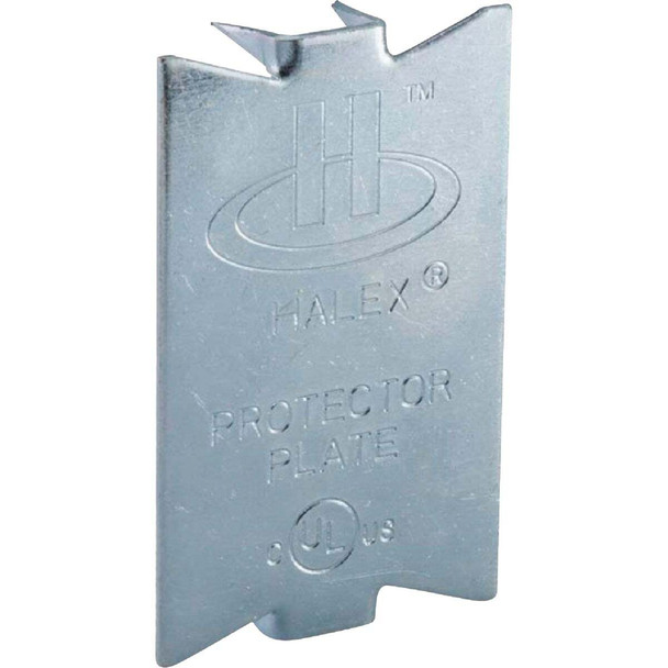 Halex 2-1/2 In. x 1-1/2 In. Steel Cable Protector Plate 62800