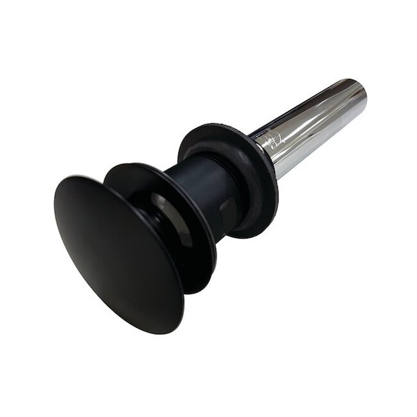 Kingston Brass Brass, Bathroom Sink Drain, Push Pop-Up Drain EV6000MB