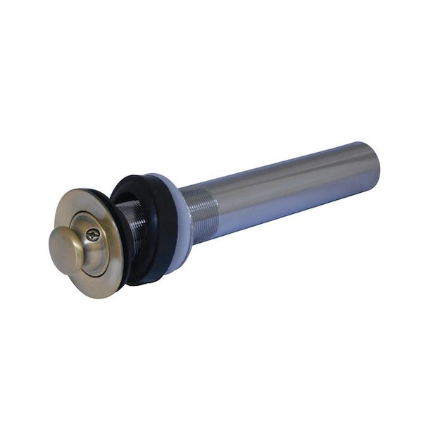 Brass, Sink Drain, Lift and Turn Sink Drain without Overflow