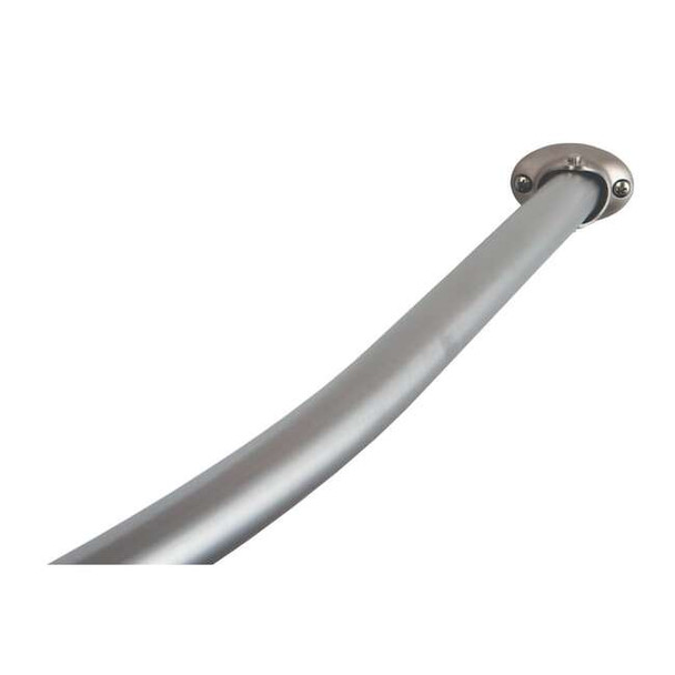 Kingston Brass CC3178 Adjustable Hotel Single Curved Shower Curtain Rod CC3178