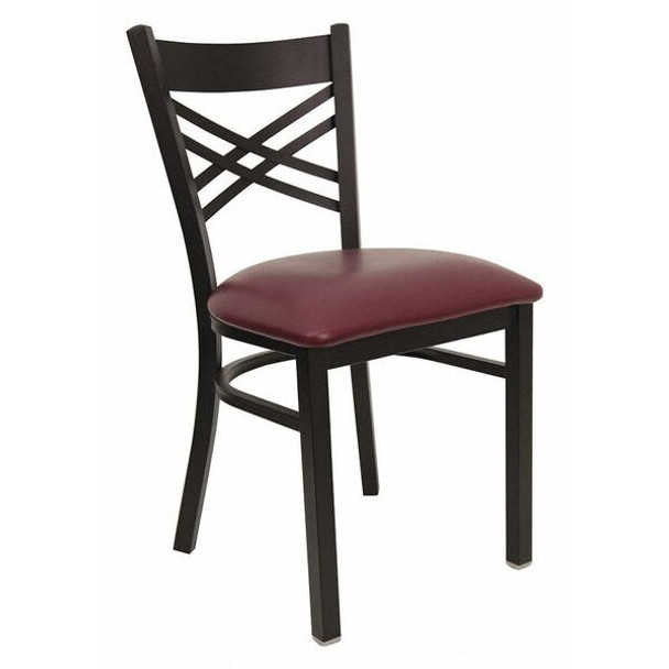 Hercules Restaurant Chair, 16-1/2 in W 17" L 32-1/4" H