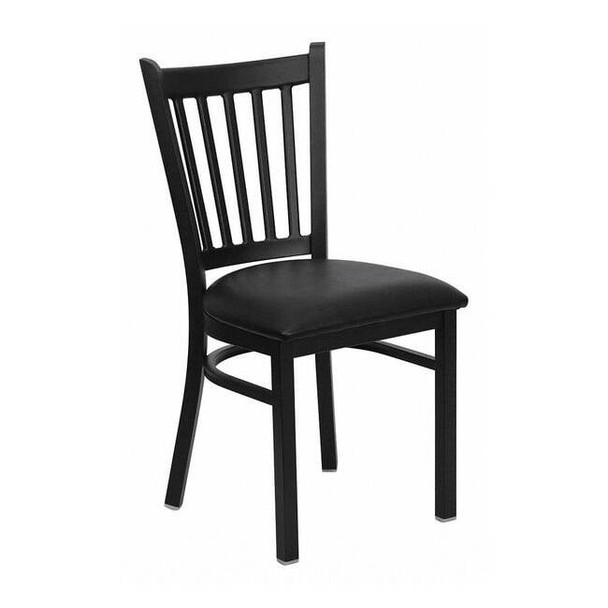 Hercules Restaurant Chair, 17 in W 20-1/4" L 34-1/4" H, Vinyl Seat