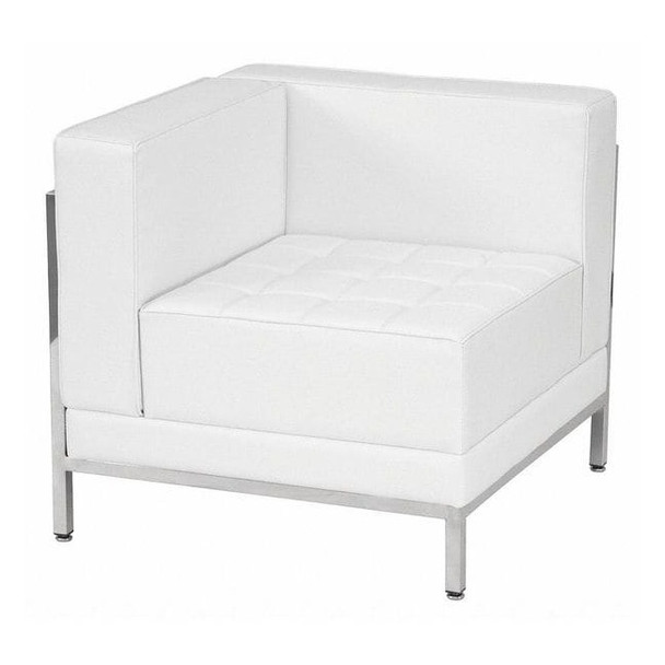 Flash Furniture ZB-IMAG-LEFT-CORNER-WH-GG