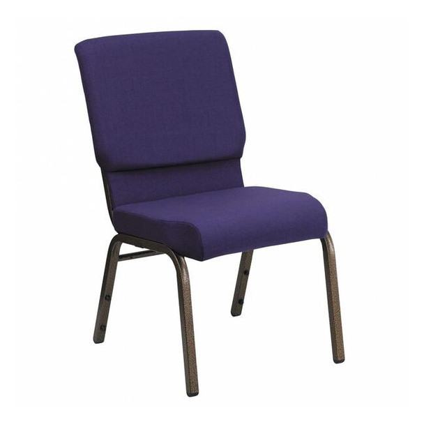 Hercules Church Chair, 19-1/4 in W 25" L 33-1/4" H, Fabric Seat