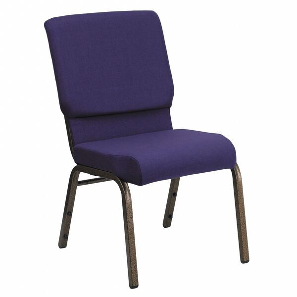 Hercules Church Chair, 19-1/4 in W 25" L 33-1/4" H, Fabric Seat