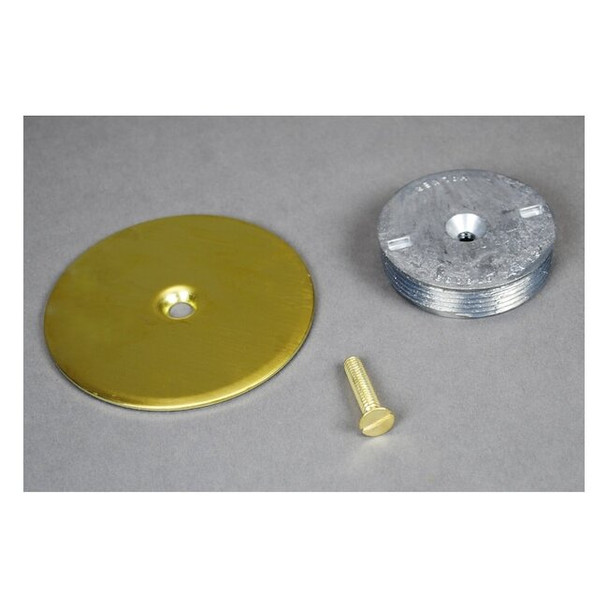 Wiremold Abandon Plate,Brown,Brass 1043B