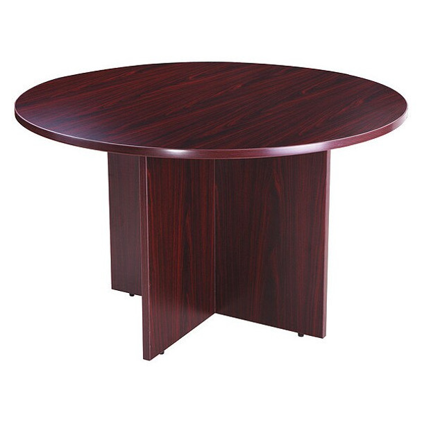 Boss Round Table,42",Mahogany N127-M