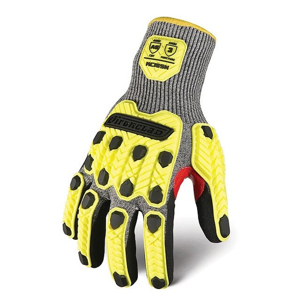 Cut-Resistant Impact Gloves, Cut Level A6 ,Nitrile ,Sandy ,XS ( 6 ) 1 PR