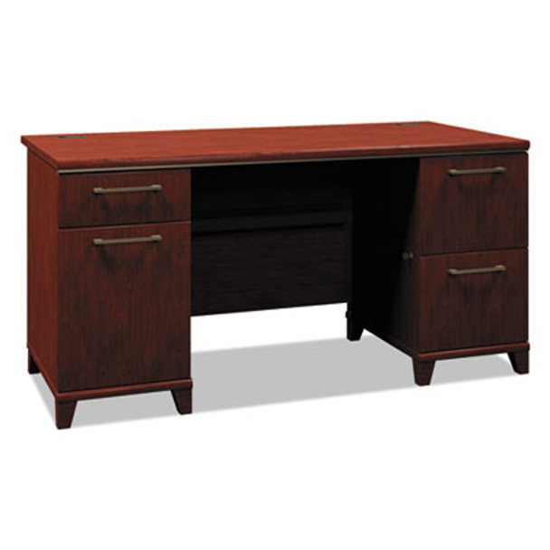 Bush® DESK,60" DBL PED-BX 2,DCH 2960ACSA2-03