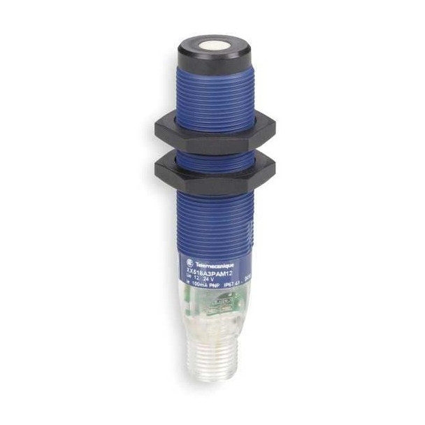 Telemecanique Sensors Ultrasonic Sensor,Analog,508mm,18mm dia. VM18VAQ