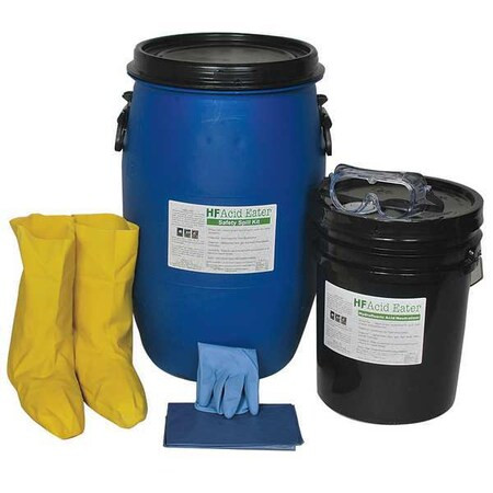 Hf Acid Eater Neutralizing Spill Kit,15 gal.,Liquid 2901-015
